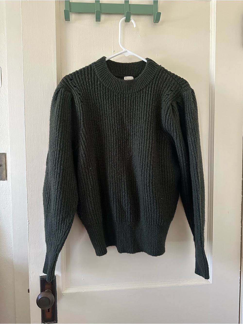 a new day Green Crewneck Sweater